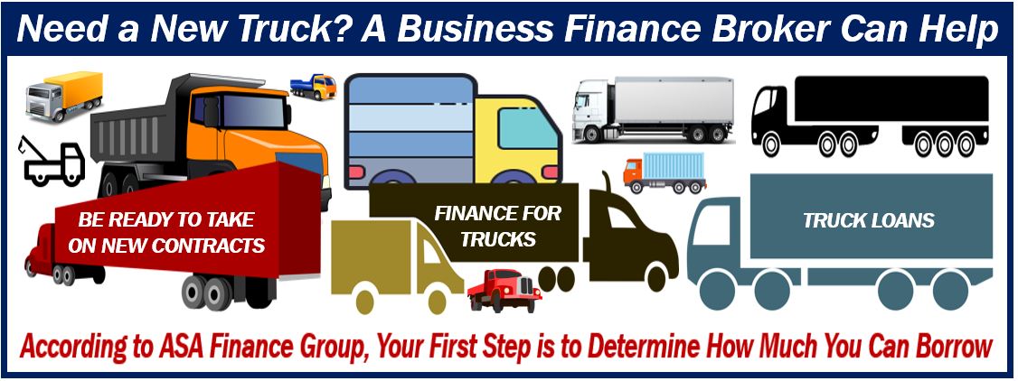 Truck Loans - Partnering with a Business Finance Broker - 83983983983