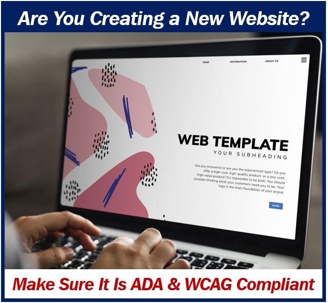ADA and WCAG compliant - new website