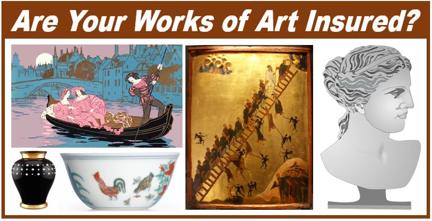 Are your works of art insured - 3909039