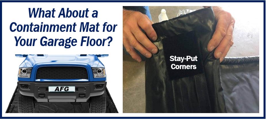 Containment Mats for Garage Floors - Choices For Covering Garage Floors