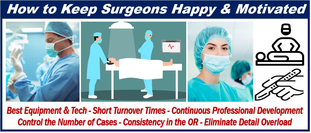 Keep Surgeons Happy and Motivated - 99343