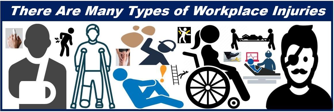 What are Your Legal Rights if You Get Hurt at Work - Types of injuries - image