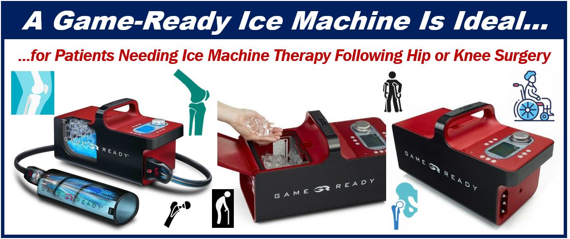 Ice Machine Therapy for Those Recovering From Hip or Knee Surgeries