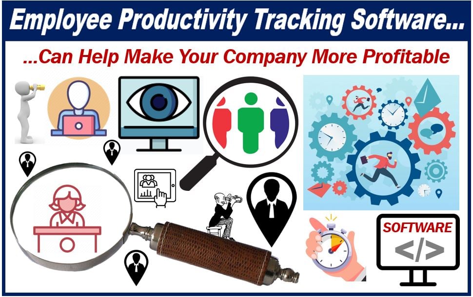Image depicting the concept of Employee Productivity Tracking Software