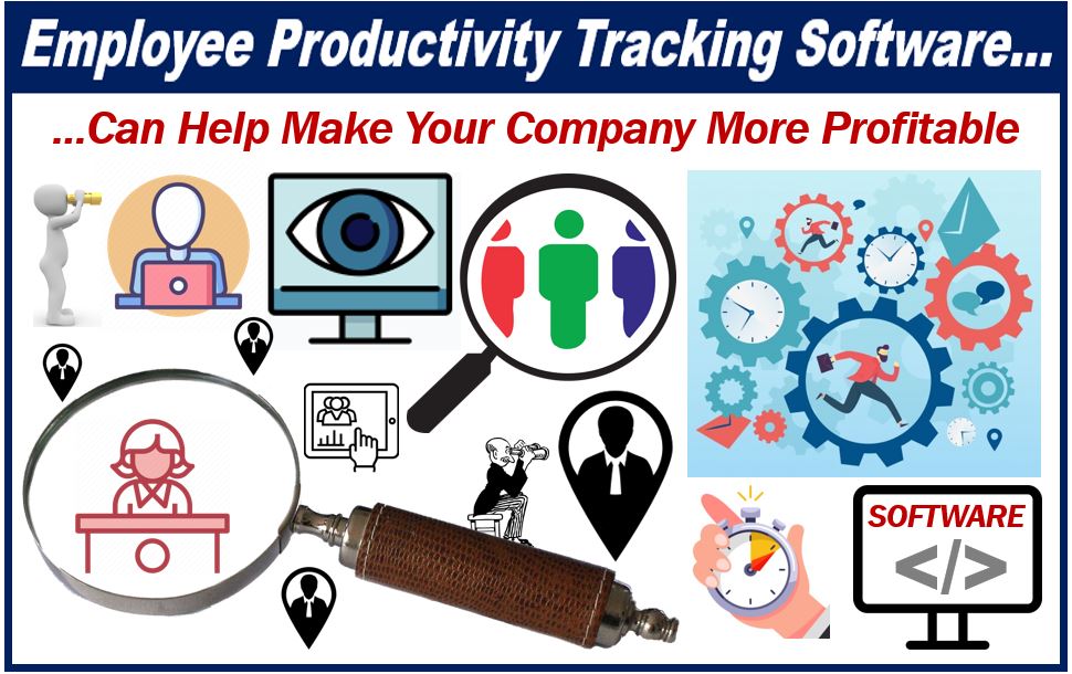 Image depicting the concept of Employee Productivity Tracking Software