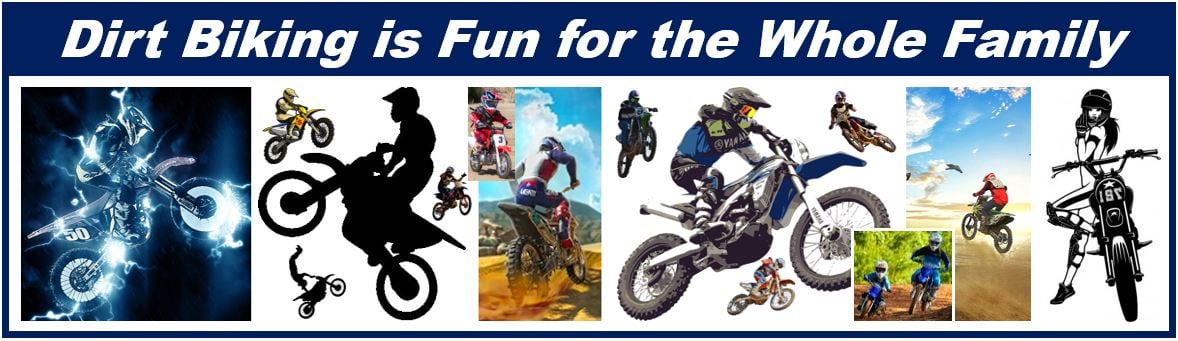 Dirt biking is fun for the whole family - motocross