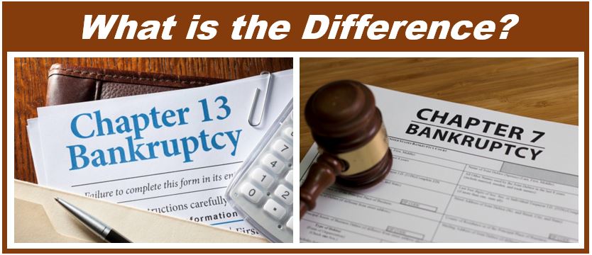 What are the main differences between Chapter 7 and Chapter 13 bankruptcy