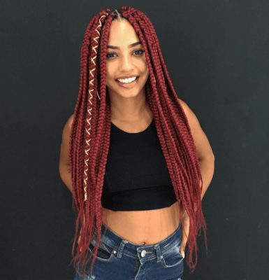 20 Ways to Style Your Bohemian Box Braids - Market Business News