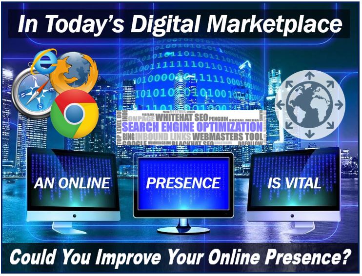 A good online presence is vital - 4984838