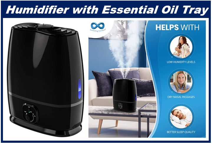 Image for article about Humidifiers with Essential Oils - 393939393