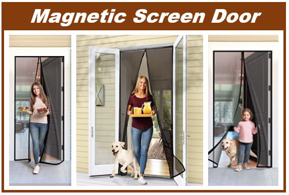 Magnetic Screen Door - 398938938