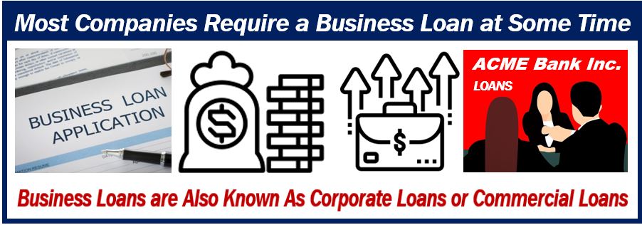 Most companies require a business loan - image for article