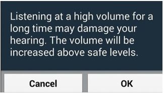 Prolonged earphone use can harm your hearing