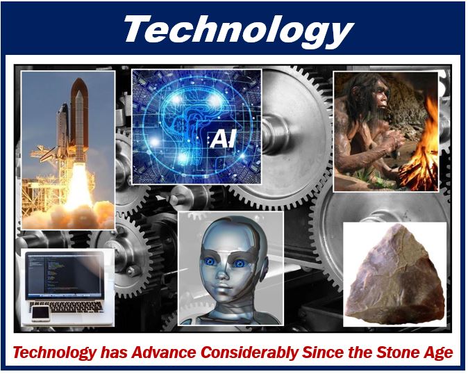 Technology has advanced considerably since the Stone Age - investing in tech article