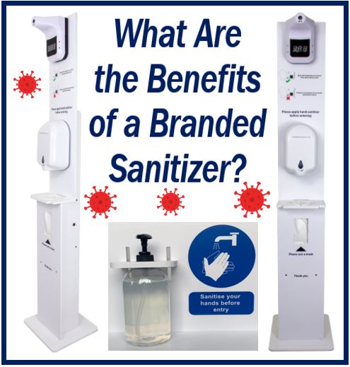 Benefits of a branded sanitizer - 34983983989383