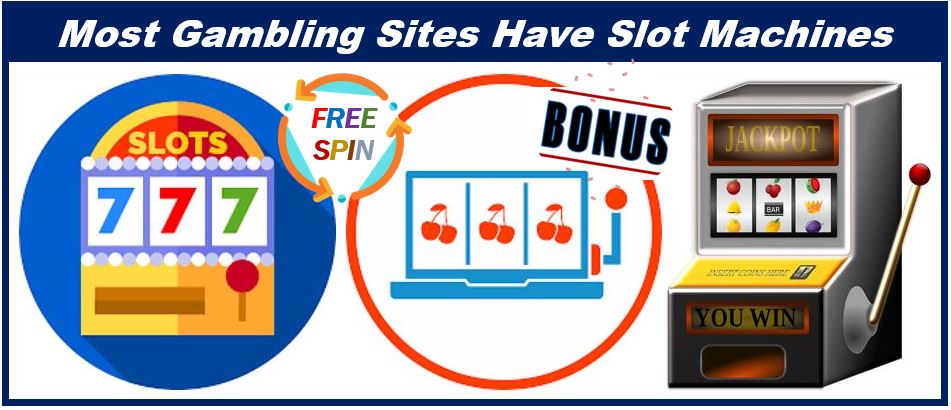 Most gambling sites have slot machines - 4384989898