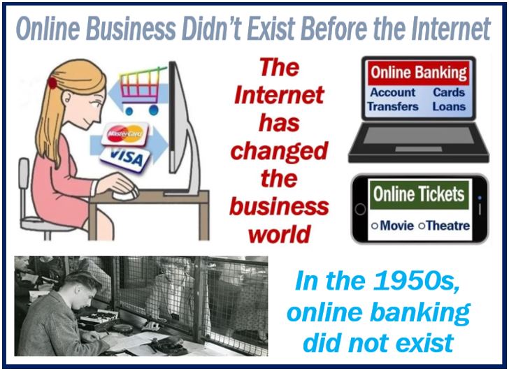 Online business did not exist before the Internet - image for article