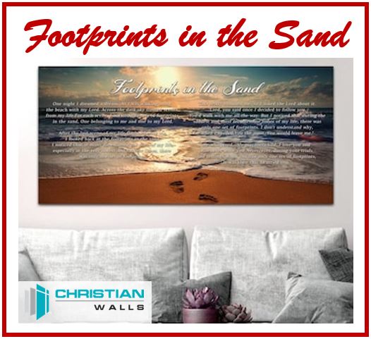 Footprints in the Sand - 7 Inspiring tips to overcome any challenge in life