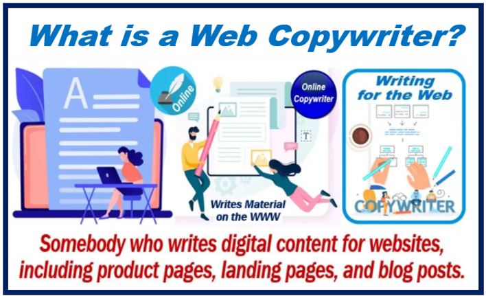 What is a web copywriter - 3e9890893089