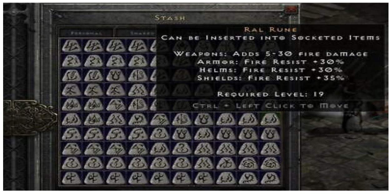 diablo 2 resurrected rune upgrade list