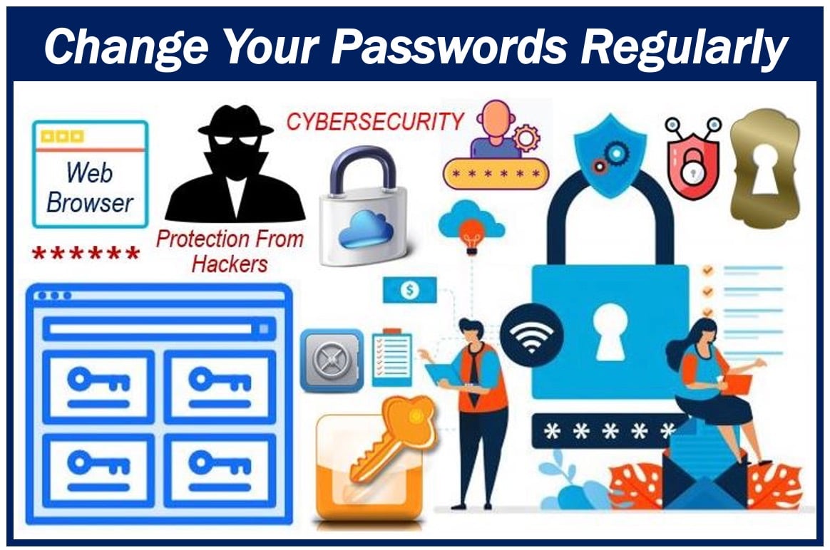 Change your passwords regularly