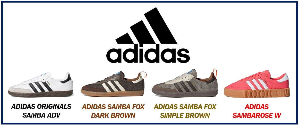 Adidas Samba shoes - image for article