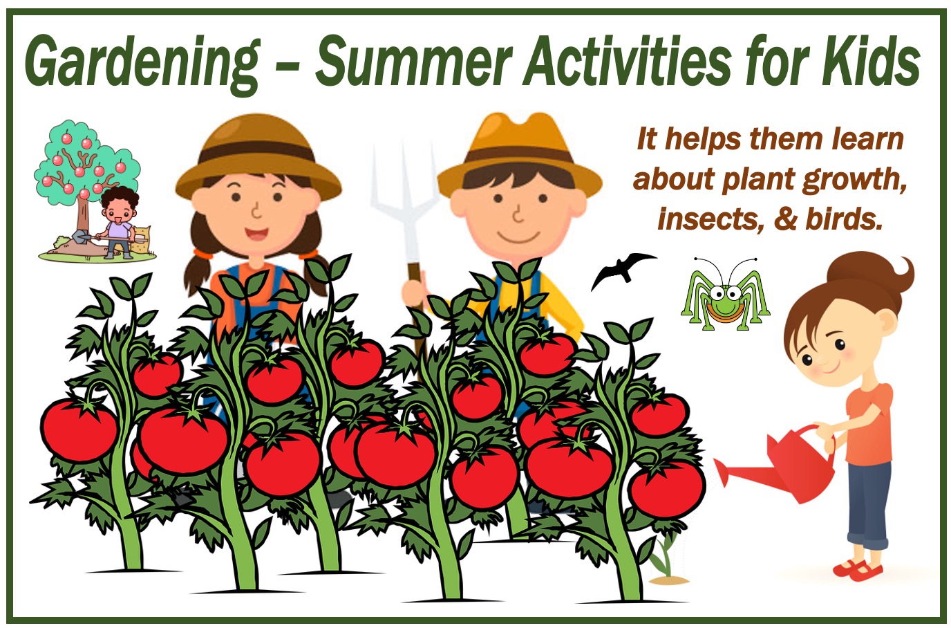 Gardening - summer activities for kids 300000
