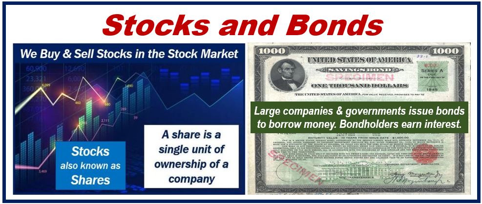Stocks and bonds - best investments for your retirement - image