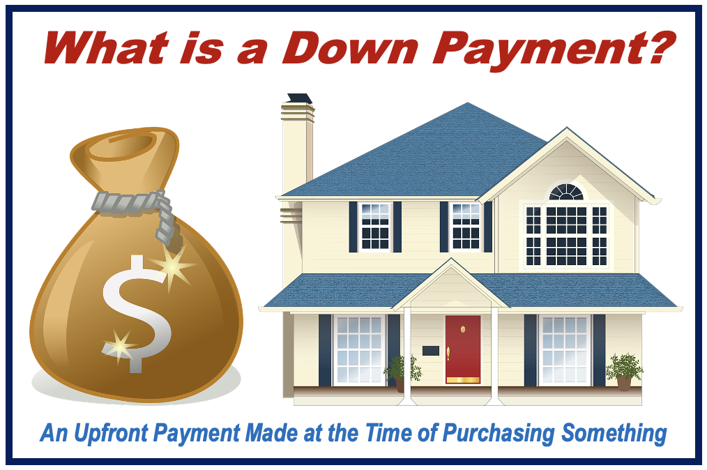 Down Payment - Deposit - Definition