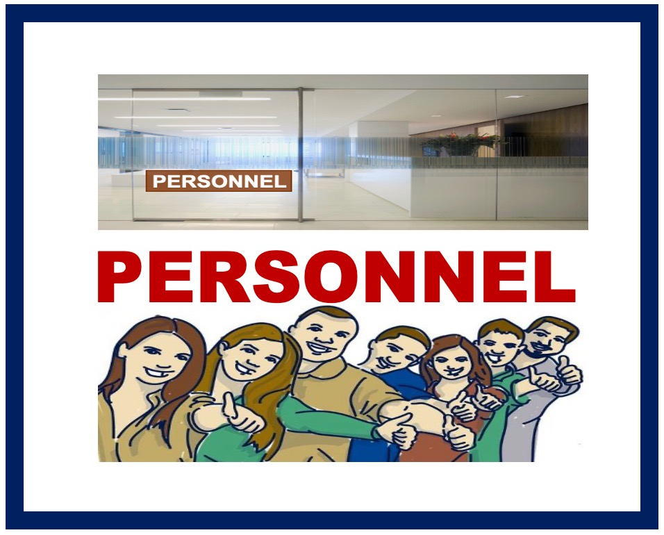 What does Personnel Mean? Definition and examples