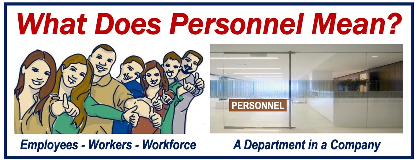 What does personnel mean