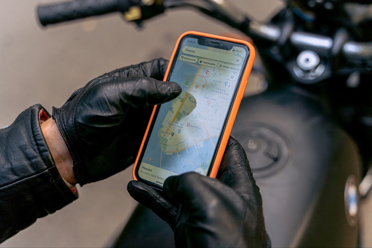 Geospatial Data on a Mobile Phone