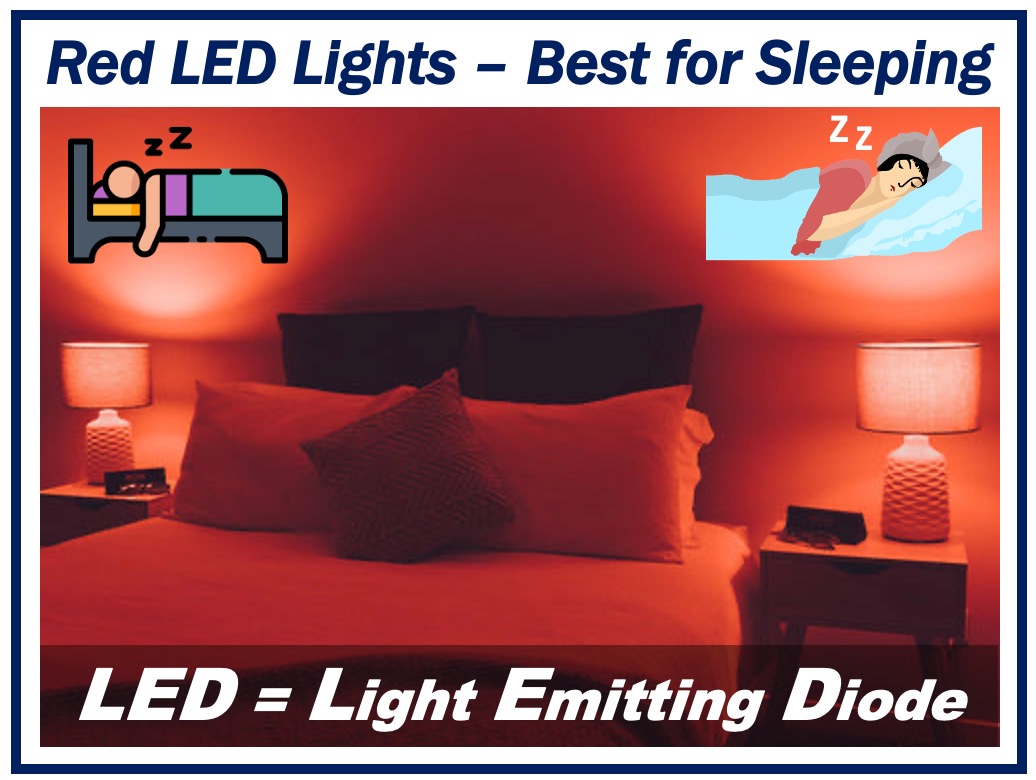 Red LED Lights - Best for Sleeping