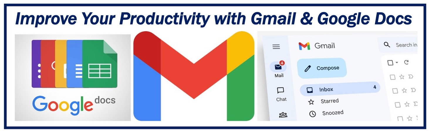 Improve your productivity with gmail hacks and google docs