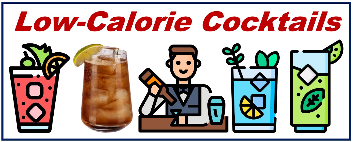 Low-calorie cocktails - image