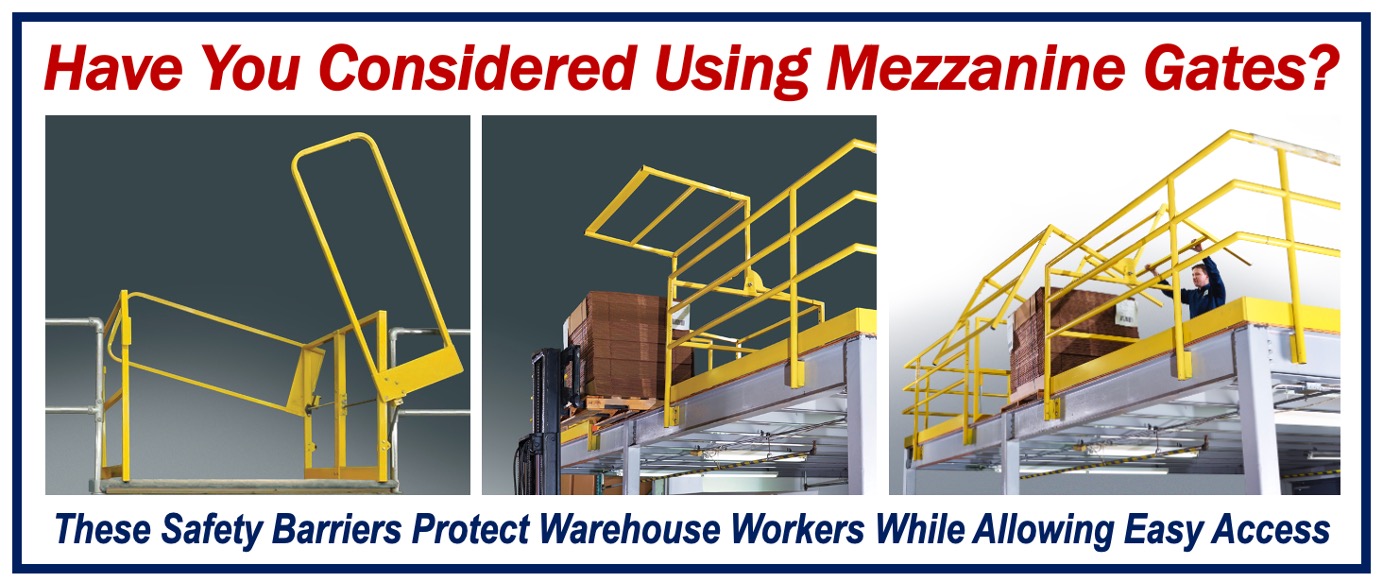 Mezzanine Gates For Warehouses