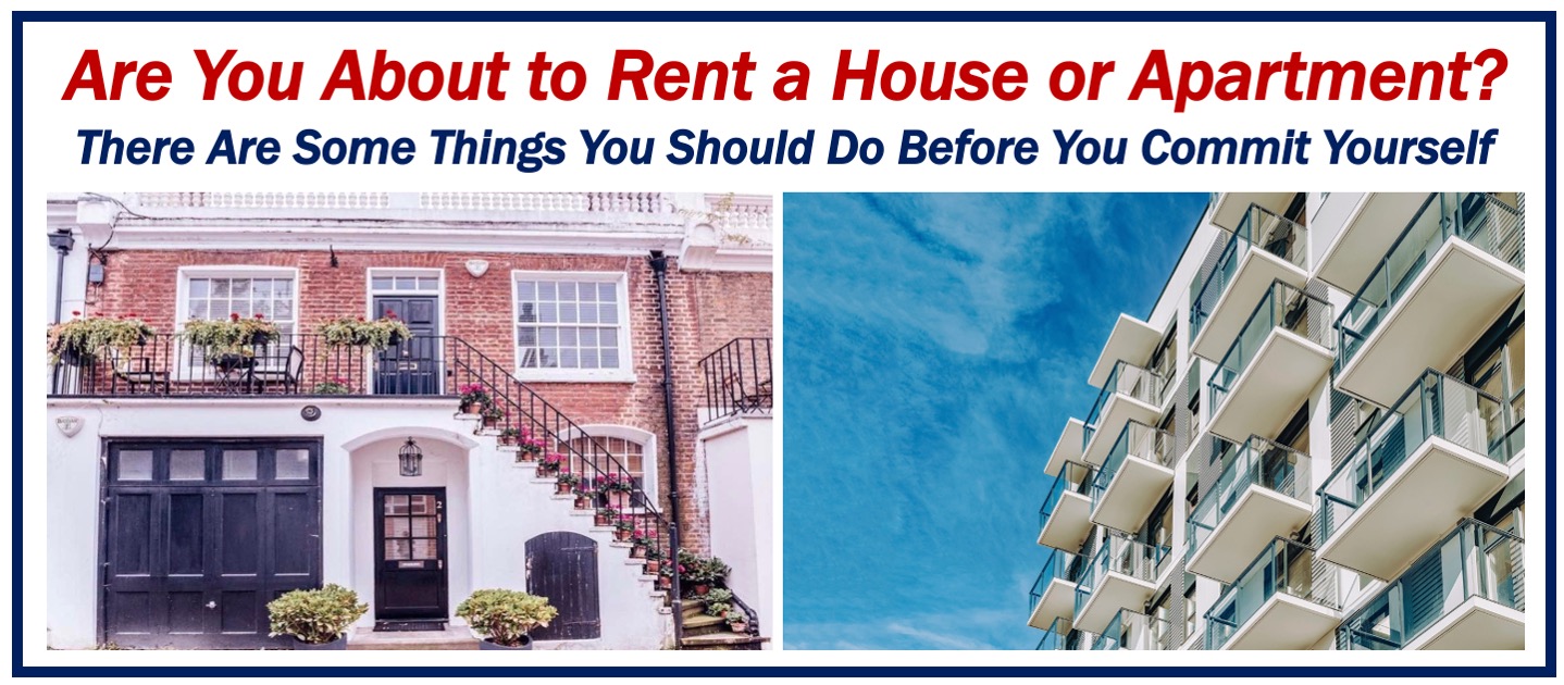 Things you should do before renting a house or apartment
