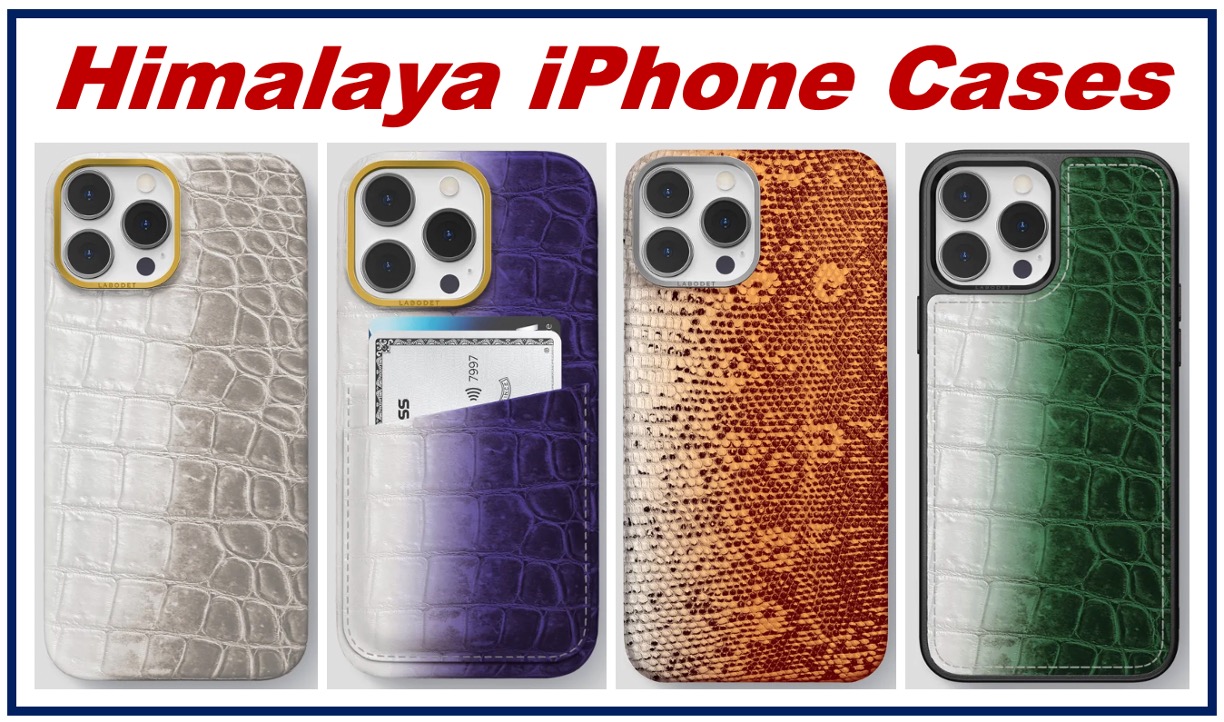 Four Himalaya iPhone Cases