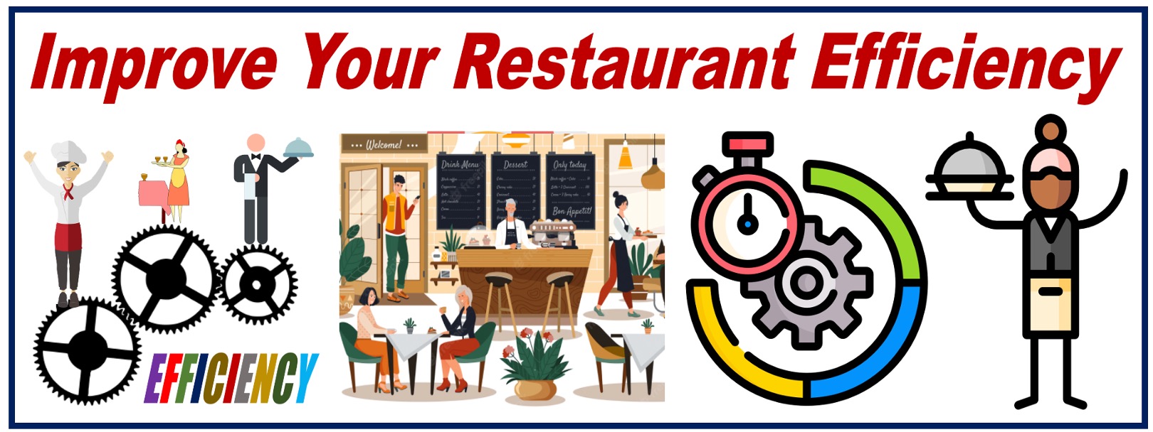 Image depicting restaurant efficiency examples