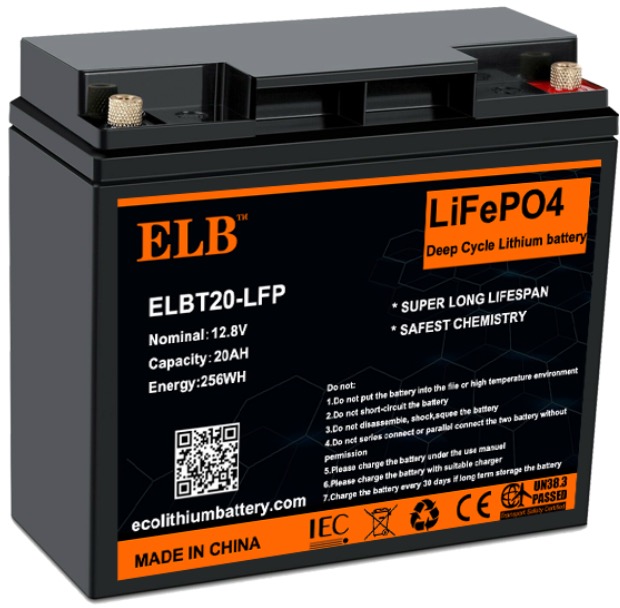 Image of a Lithium Fish Finder Battery