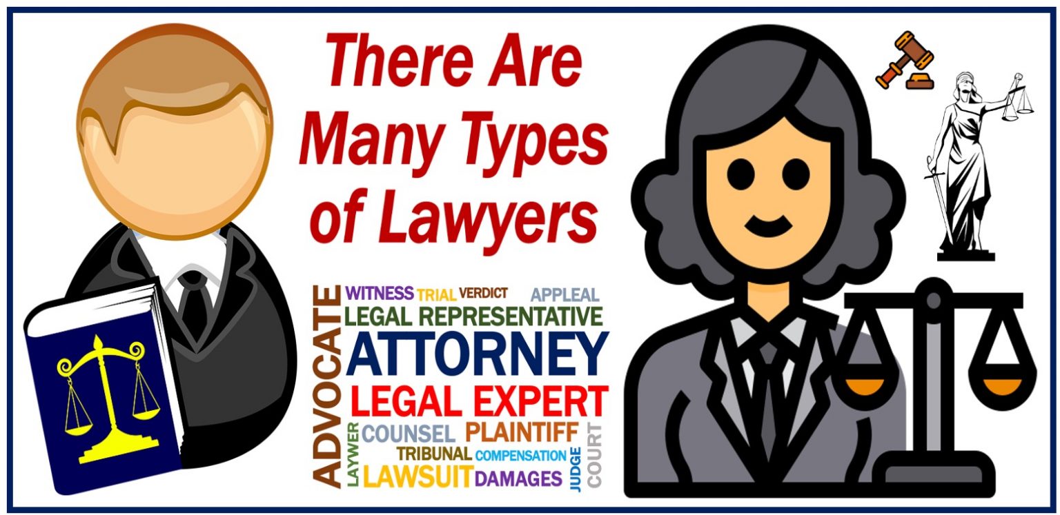 The Different Types Of Lawyers You May Encounter   Many Different Types Of Lawyers You May Encounter 1536x747 