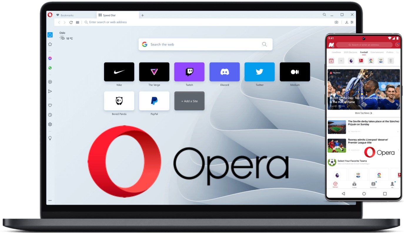 Opera Web Browser image for article
