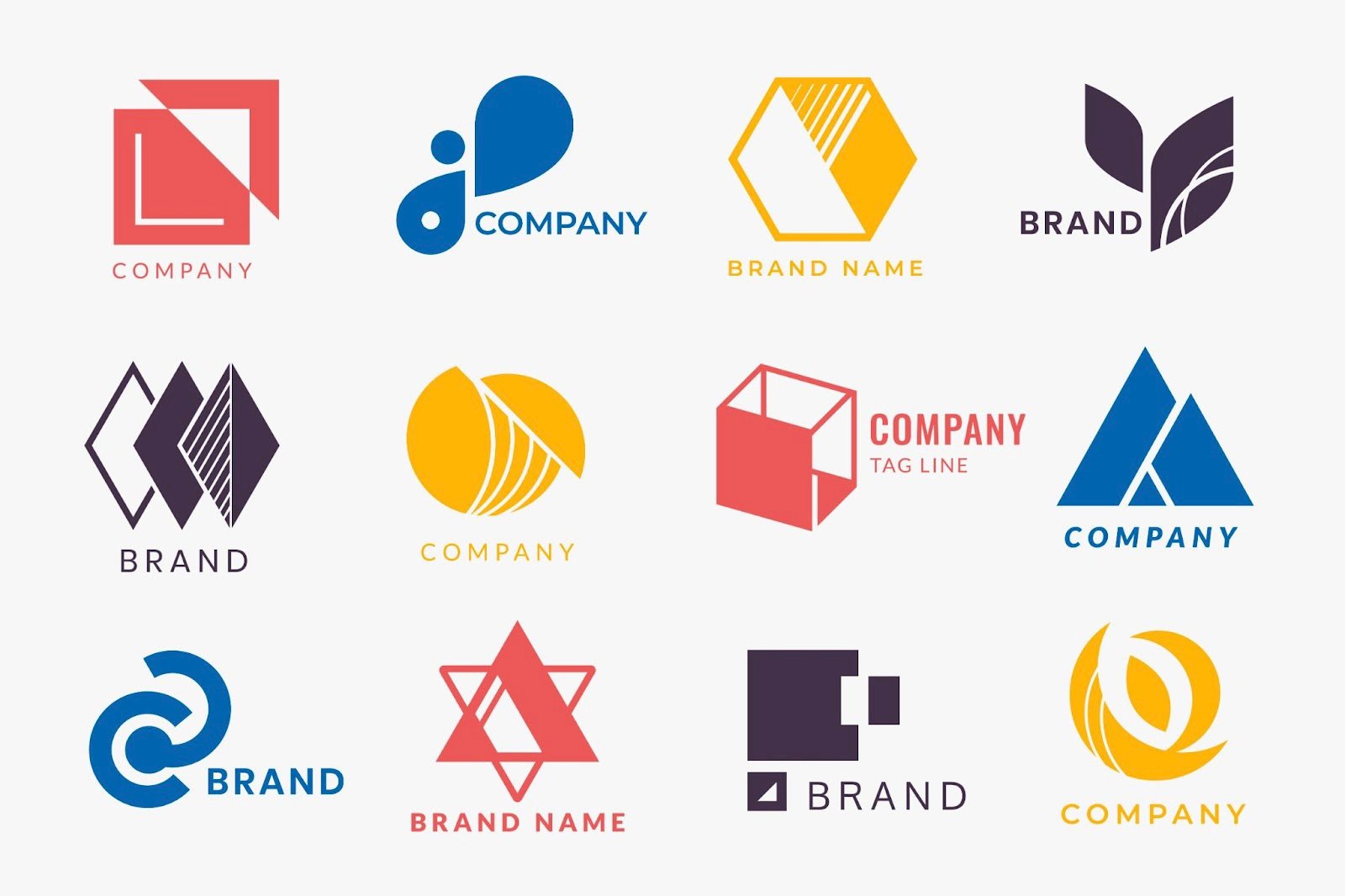 24 Stunning Negative Space Logo Design Ideas - The Schedio