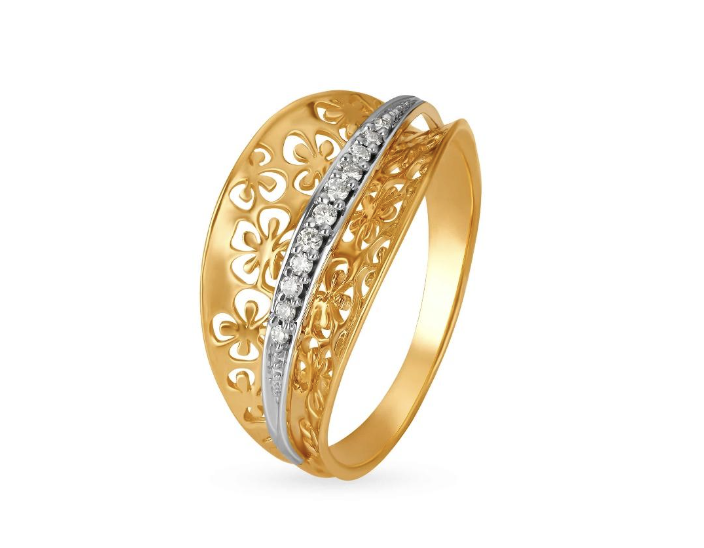 Dot Pretty Gold Ring | SEHGAL GOLD ORNAMENTS PVT. LTD.