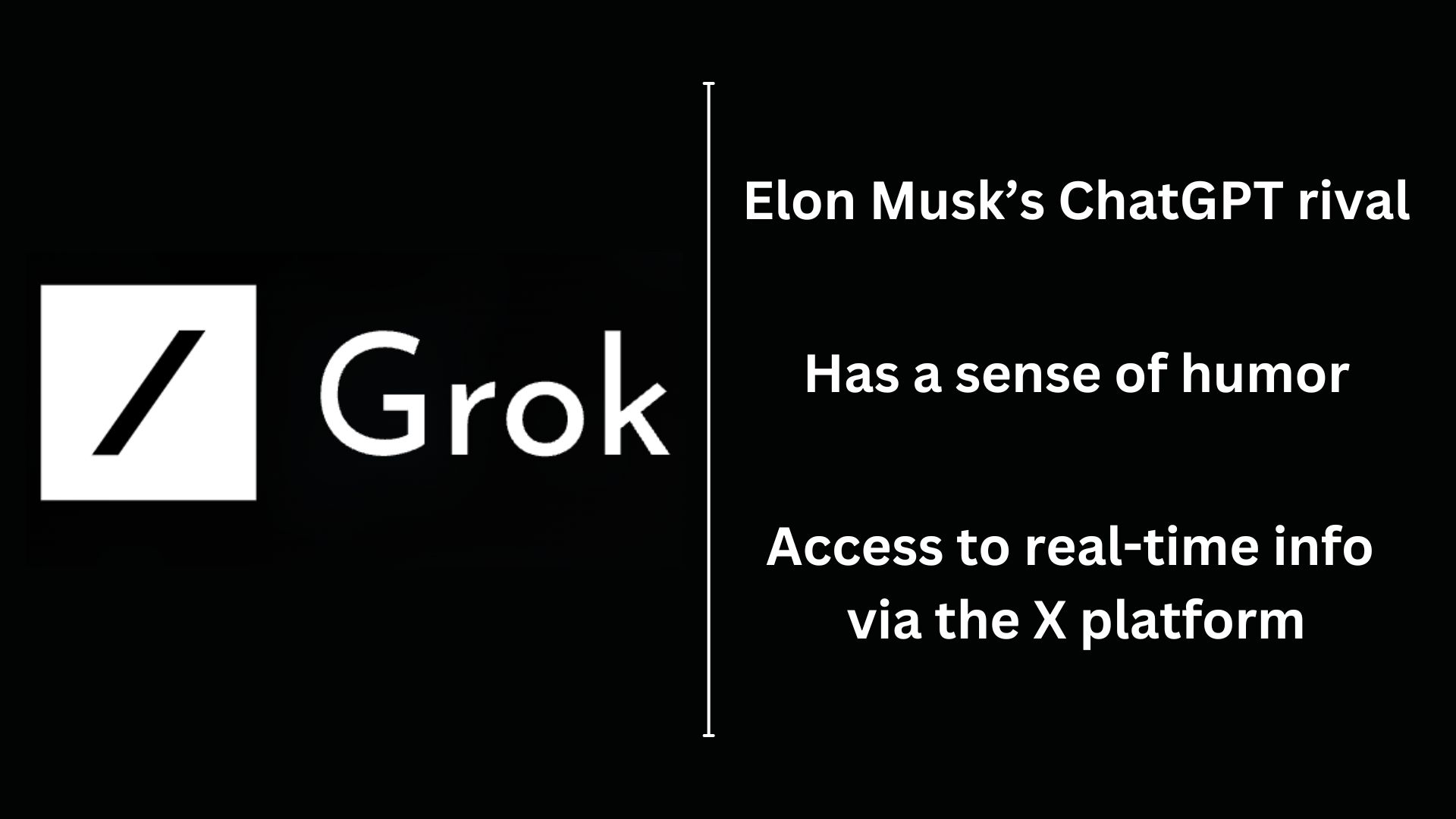 Grok: Elon Musk's AI Chatbot Packed With Wit - Market Business News