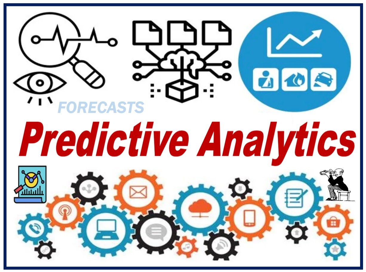 Predictive Analysis depicted with many graphs and statistics