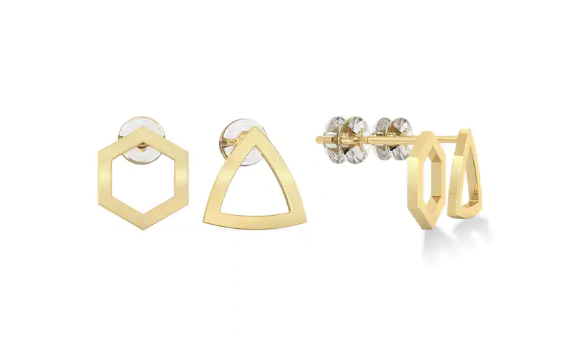 Intricate Filigree Mid-Century Drop Earrings in 14k Yellow Gold - Filigree  Jewelers