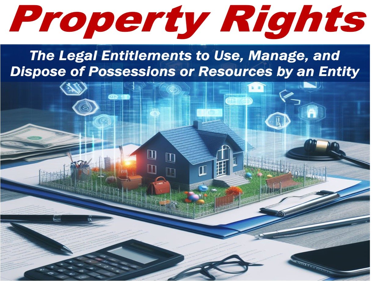 Image depicting the concept of property rights.