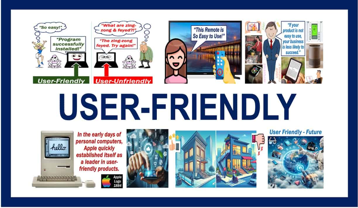 What is user-friendly? Definition and examples