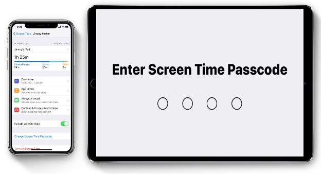 all about screen time passcode